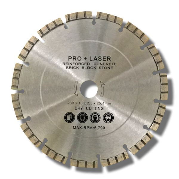 9" Lase Segment Blade